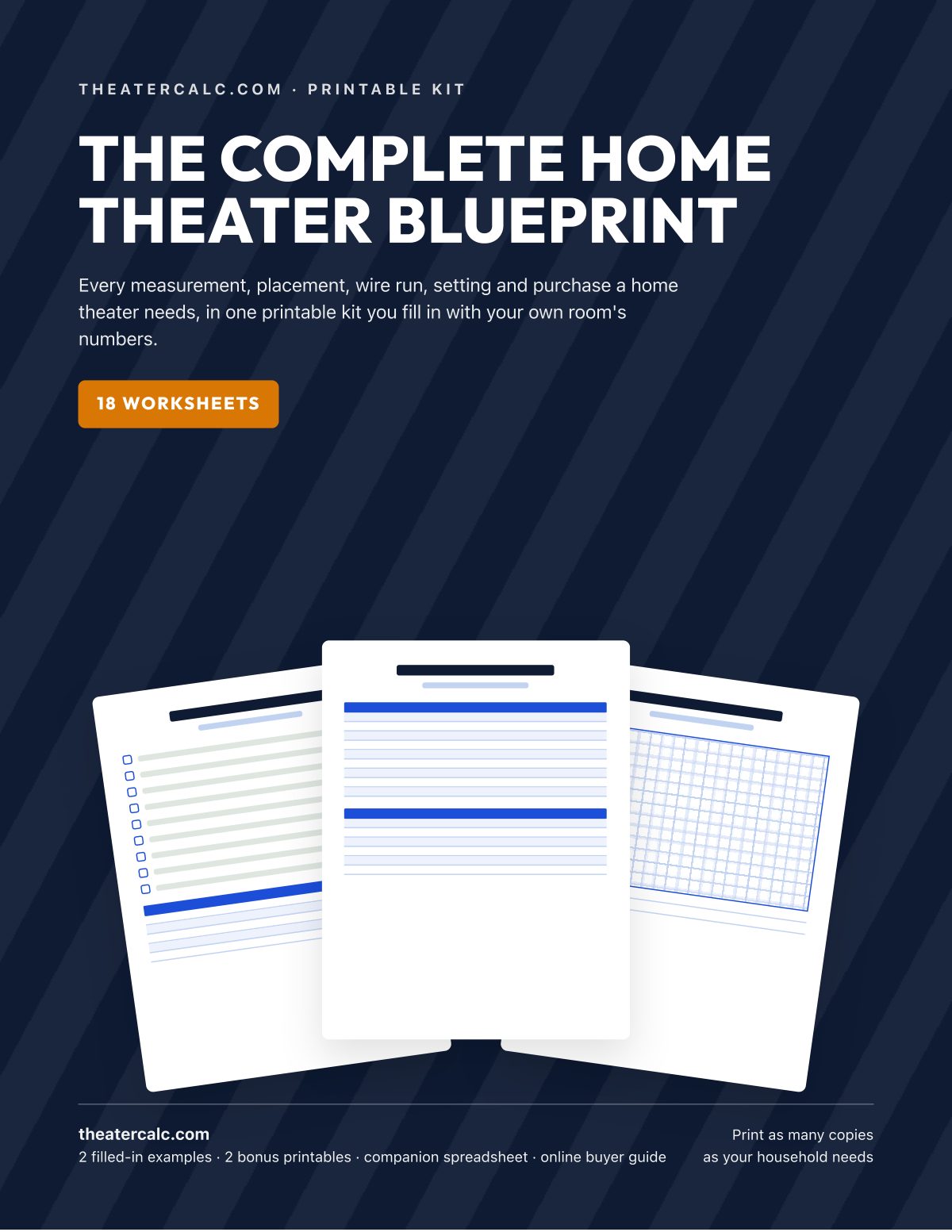 Cover: the whole kit, one printable PDF